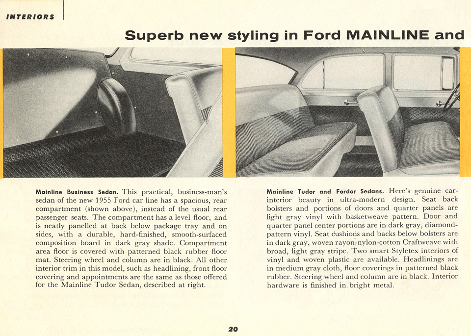 All the Facts About the 1955 Ford Page 20