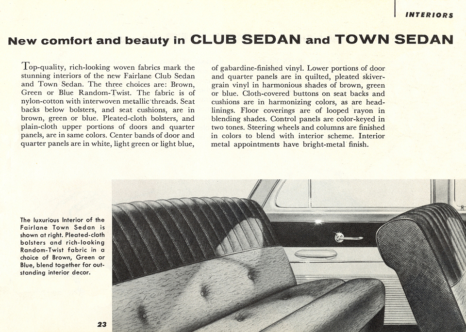 All the Facts About the 1955 Ford Page 23