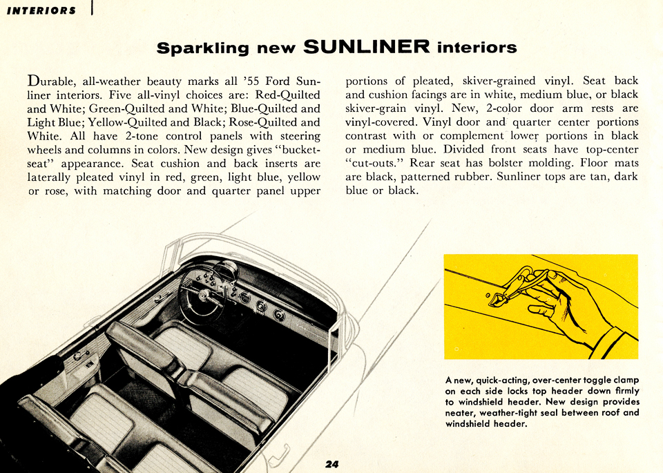 All the Facts About the 1955 Ford Page 24