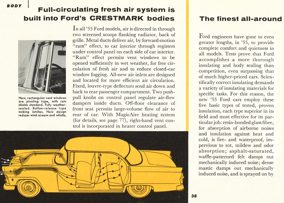 All the Facts About the 1955 Ford Page 38