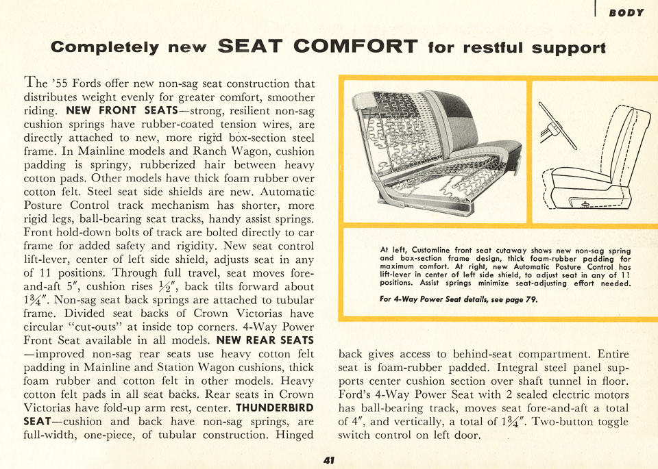 All the Facts About the 1955 Ford Page 41