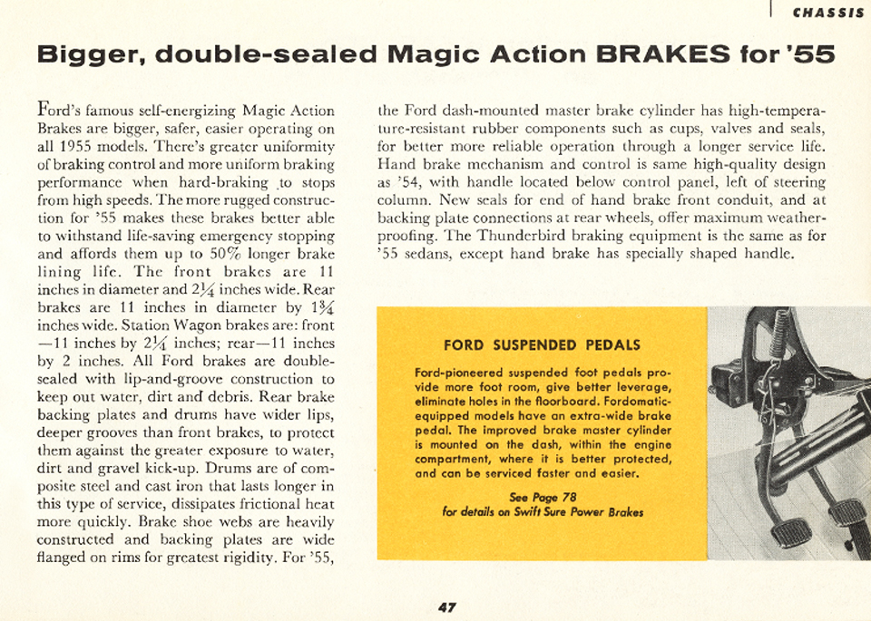 All the Facts About the 1955 Ford Page 47