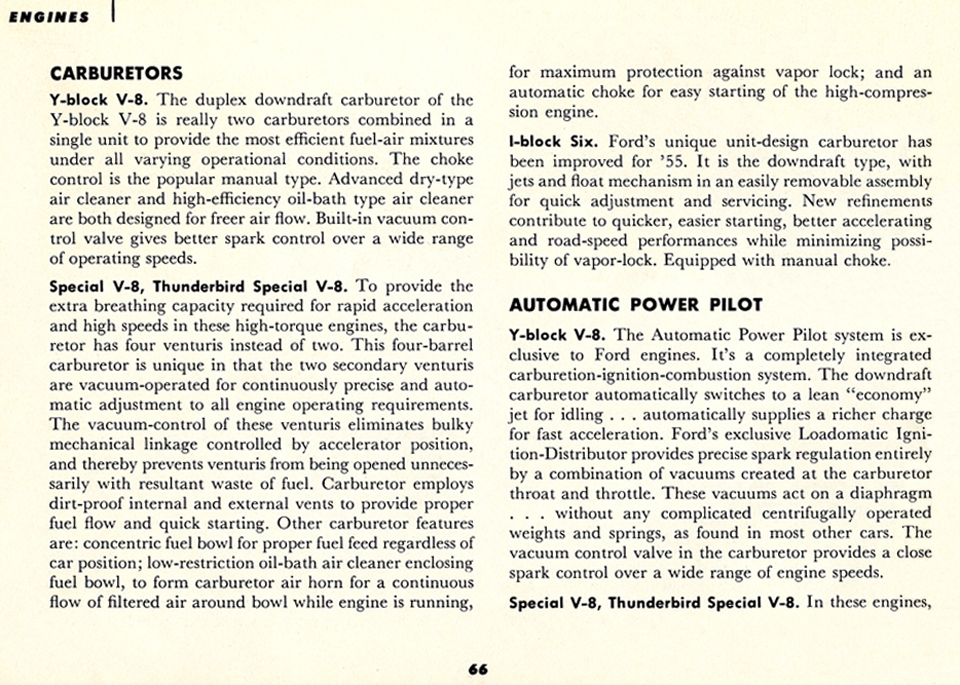 All the Facts About the 1955 Ford Page 66