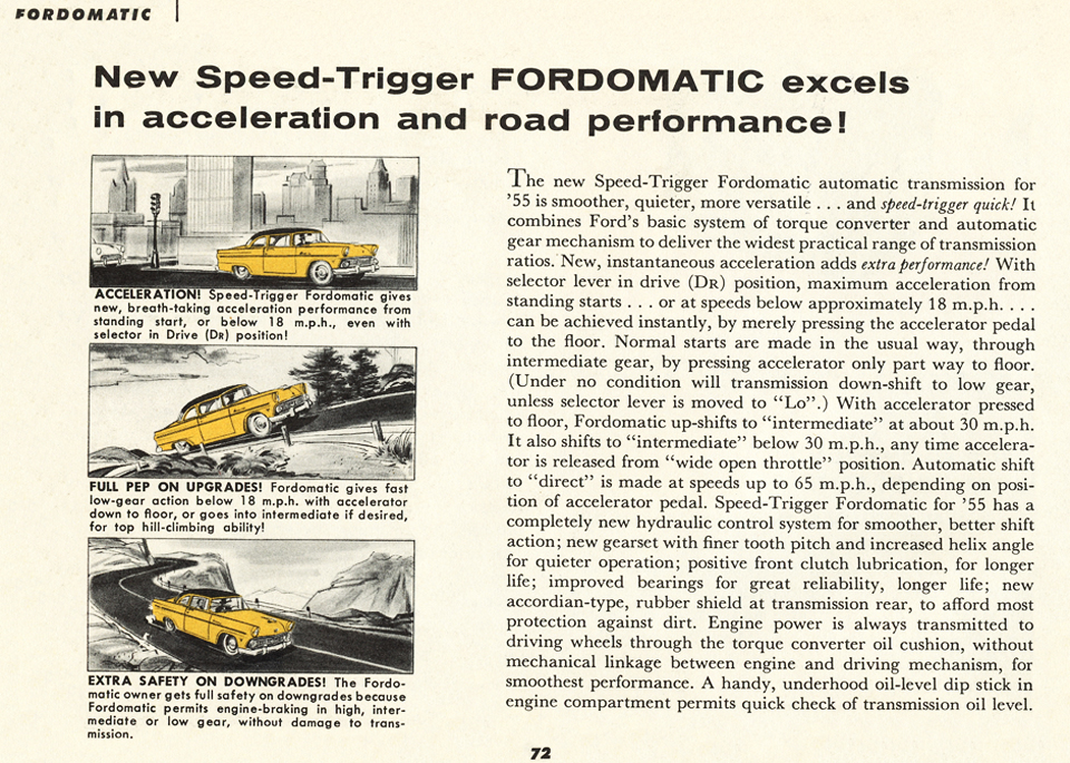 All the Facts About the 1955 Ford Page 72