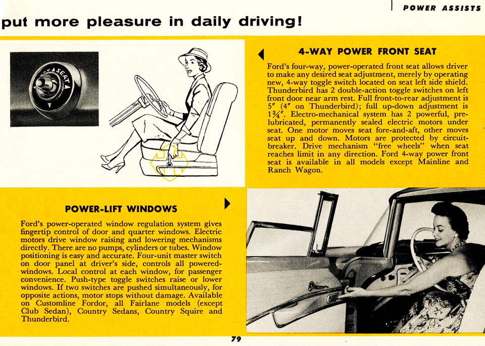 All the Facts About the 1955 Ford Page 79