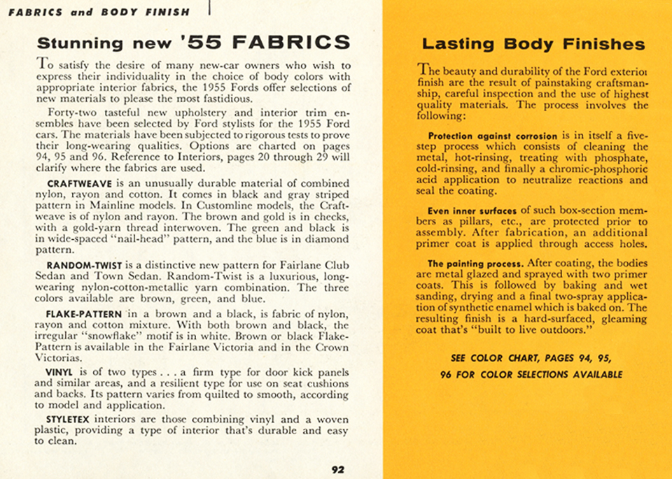 All the Facts About the 1955 Ford Page 92