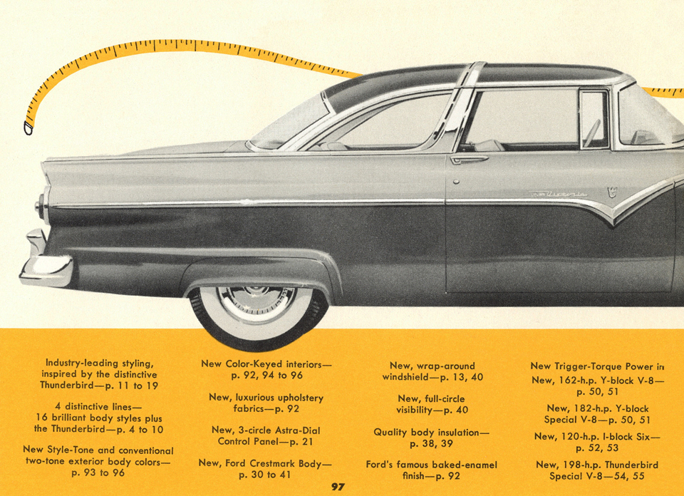 All the Facts About the 1955 Ford&nbsp;&nbsp; Back Cover