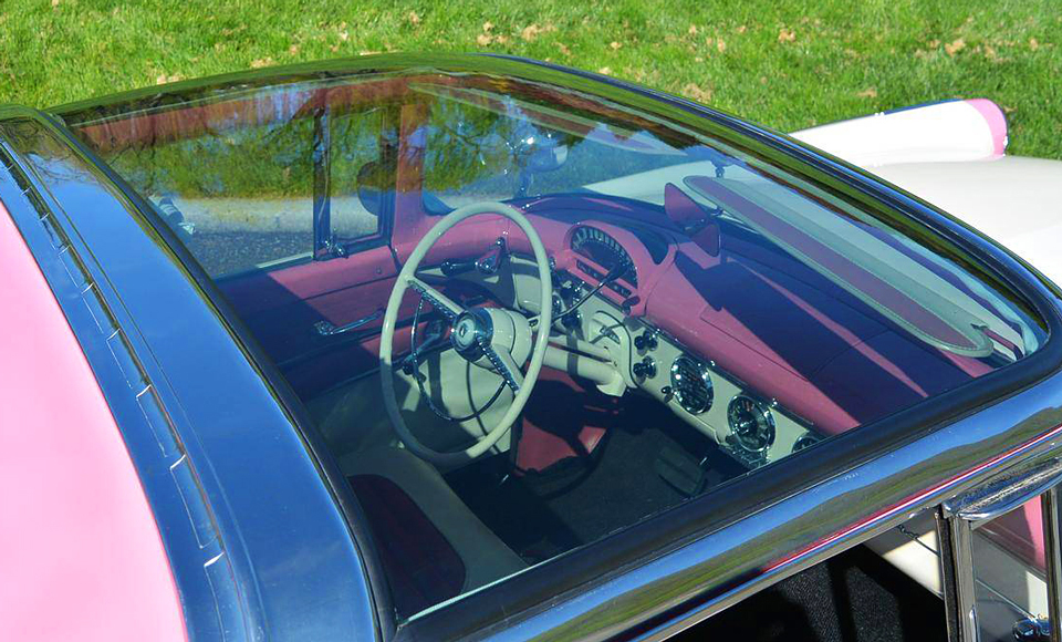 1955 Fairlane Crown Victoria Transparent Top&nbsp; outside view
