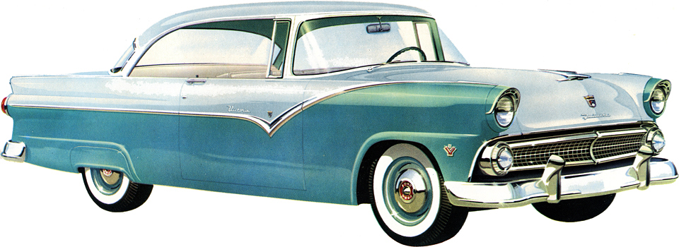 1955 Ford Fairlane Victoria&nbsp; illustration
