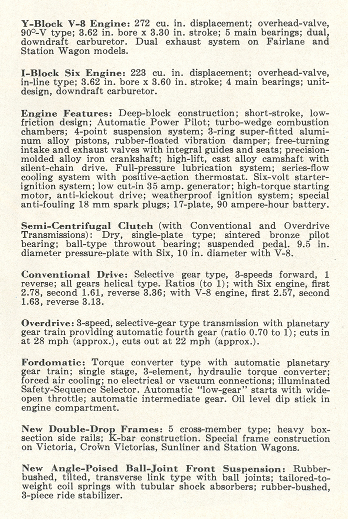 Specifiations page 1 of 3